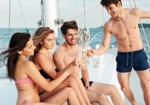 Party boat in Costa Rica