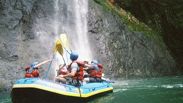 Whitewater rafting