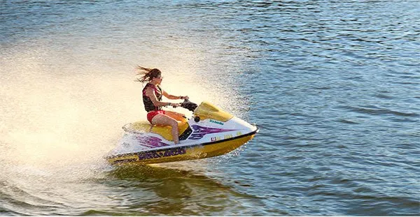 Jet ski and water sports on Tortuga Island