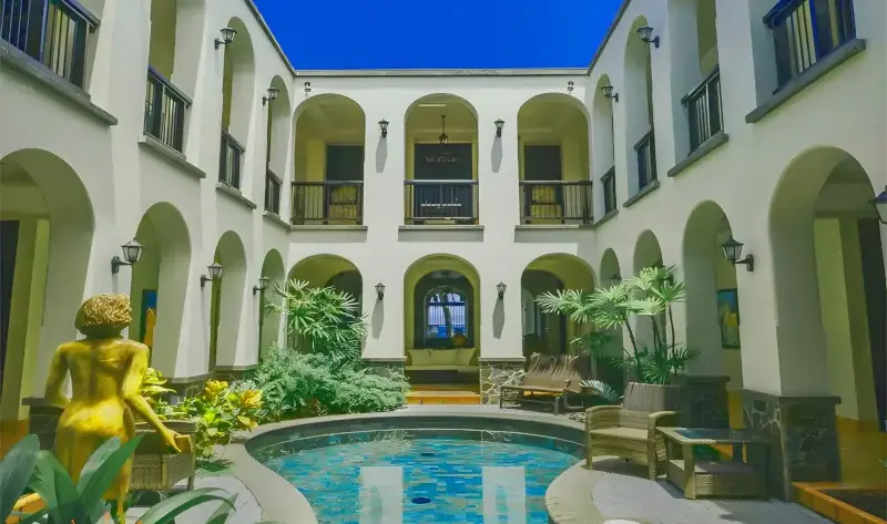 Luxury beachfront Royale Ivory villa with private pool and panoramic Pacific Ocean views in Jacó, Costa Rica